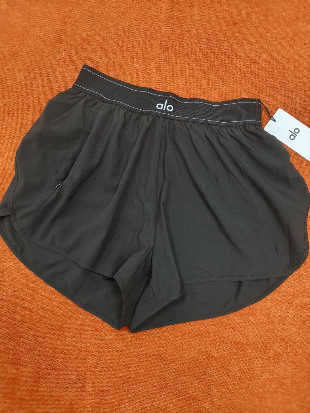 Alo Yoga Match Point Black Tennis Shorts🩳Sporty, Run, Fitness, Pilates, Daily🌱 - Picture 2 of 7